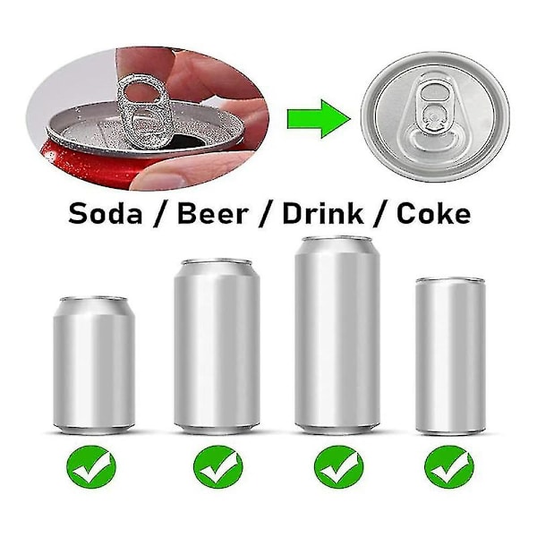 6-pack Soda Lock - Dryckesburkslock i Silikon - Flera Färger