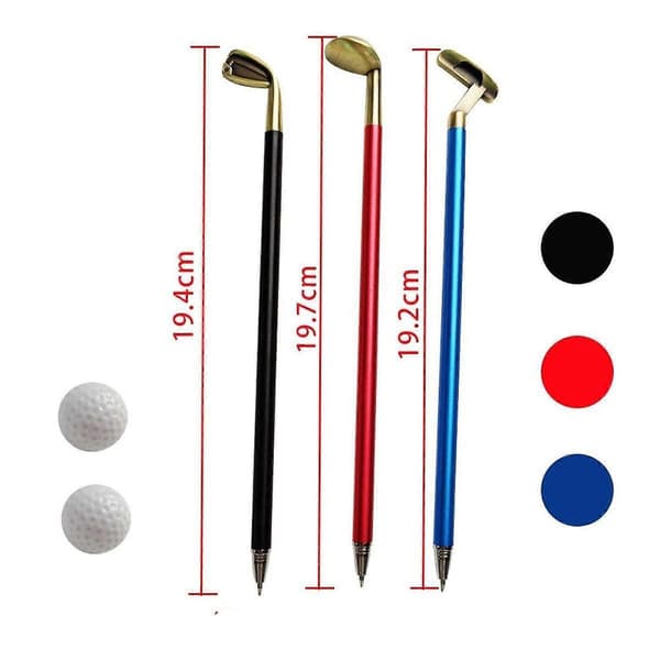 Golf Pennsett Mini Desktop Golf Pennsett for Menn Kvinner Voksne Strømpestoppere