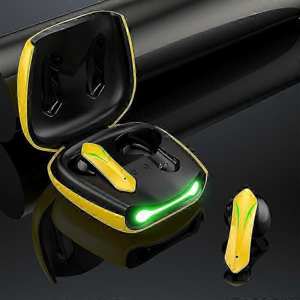 Trådløse ørepropper Hodetelefoner Lav Latens Gaming Bluetooth Headset Med Doble Moduser White