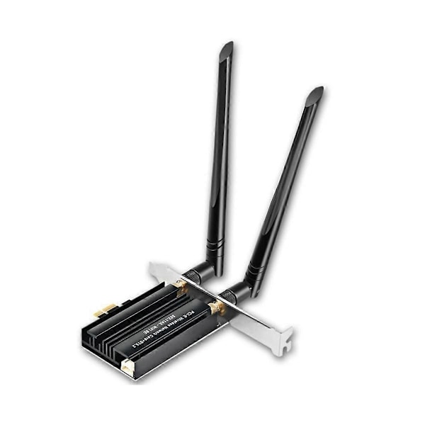 WiFi6E 3000Mbps 2.4G 5G 6GHz Bluetooth 5.2 USB3.0 -Band Trådlös LAN Adapter Wifi Mottagare för Stationär Dator Laptop