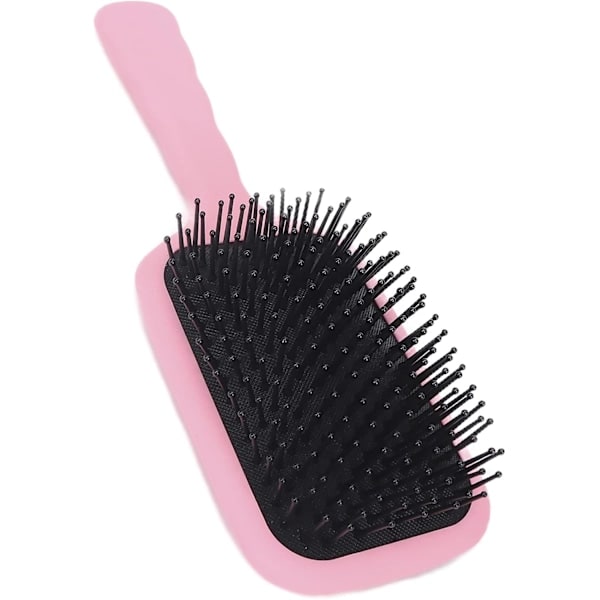 1 KPL Hiusten Selvitysharja, Leveähampainen Nylon Ilmatyyny Kampa Sileään Hiustenhoitoon, Märille ja Kuiville Hiuksille, Paksuille Kiharoille Hiuksille Pink