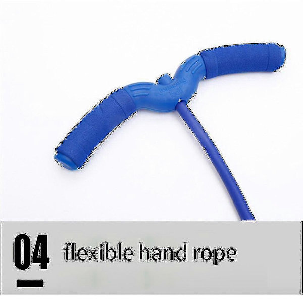 Pogo-hyppy pallo tasapainolauta kahvalla, räjähdyssuojattu, harjoitushyppy pallo Blue