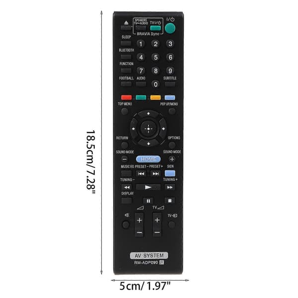 Home Av System Afspiller Fjernbetjening Fernbedienung Rm Adp090 Passer Til Sonybd-e280 Hbd-t79 Hbd-e2100 Dbd-e3100 Bdv-e4100
