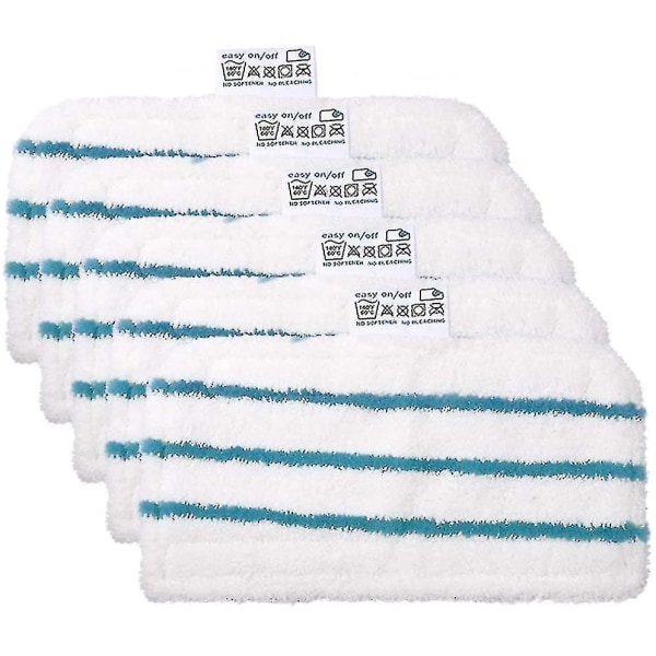 5 Vaskbare Mikrofiber Puder til Black & Decker Dampmopper