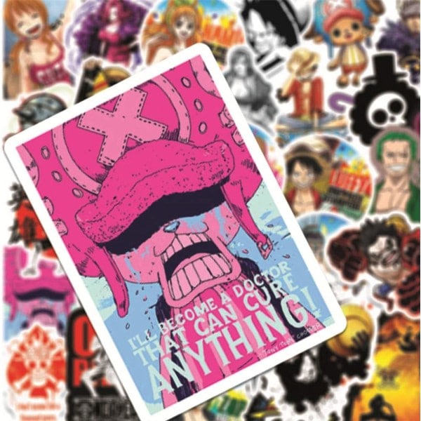 100 kpl One Piece -tarroja