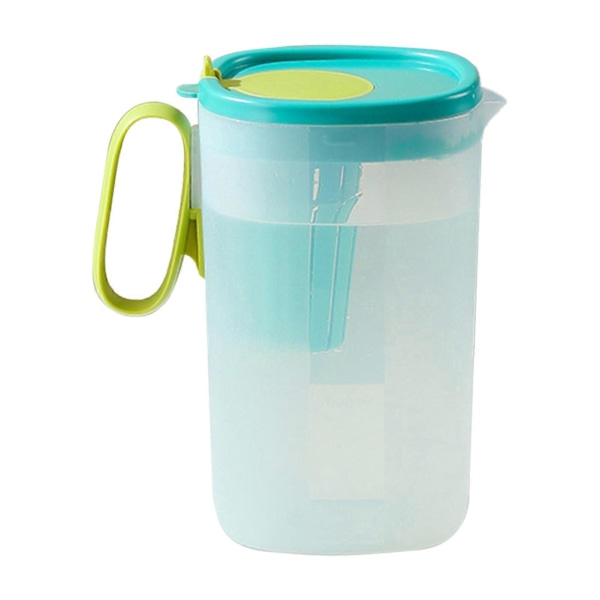 1550ML/2200ML Vandkanden Stor Kapacitet Kuldebestandig Plastik Sprøjtsikker Robust Kold Kande Sommer Tilbehør Green L
