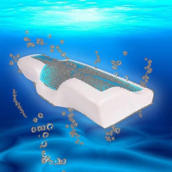 Kylande Gel Anti-snarkkudde Ergonomisk Memory Foam