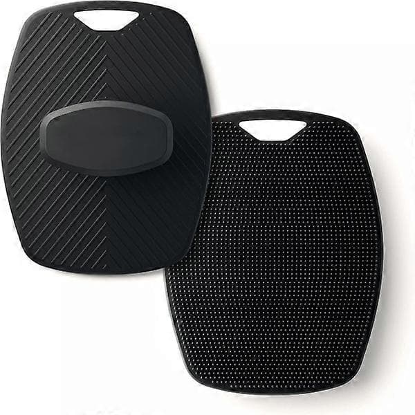 Silikone Kropsskrubber Badeskrubber Black