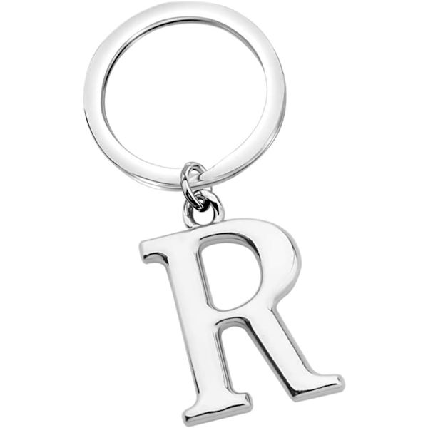 Nøglering Bogstav - Initial Alfabetet Nøglering Charm Bogstav R