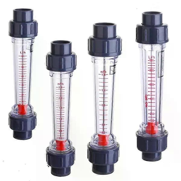 Plastik Float Flowmeter Væske Vand Flow Meter Rotameter Rotermeter UPVC Rørledning Flowmeter 1 Stk