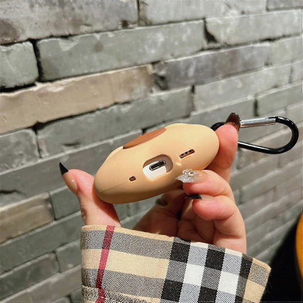 1 stk. Etui Kompatibelt med 2024 Airpods 4, Søtt Kawaii Capybara Design Etui Deksel, Mote Bærbare Ørepropper Tilbehør Myk Silikon Trådløs Øretelefon