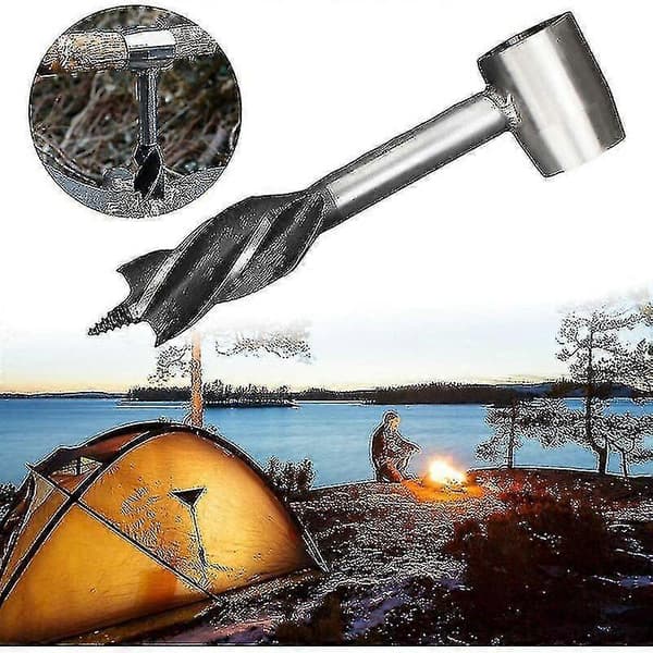 Multifunksjonell manuell overlevelsesdrill, hånddrill overlevelsesdrill, Bushcraft hånddrill for Bushcraft