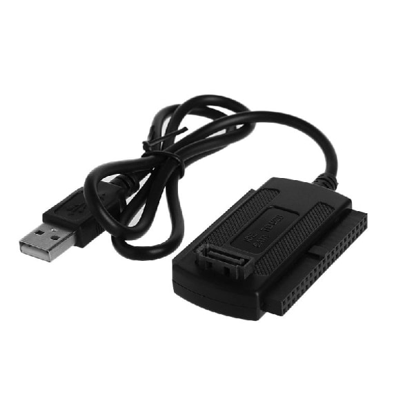 USB 2.0 til IDE Sata Konverter Adapter med Kabel for 2.5 3.5 Harddisk HDD Plug & Play Ingen Driver Trengs