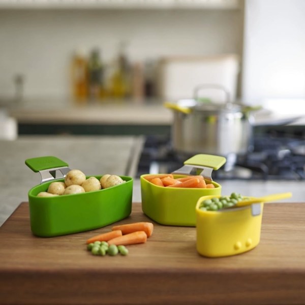 3 st/set trippeldelad ångkokare i silikon, non-stick, för ägg, ångkokning, sil, kastrulldelare, ångkokningskorg, köksredskap