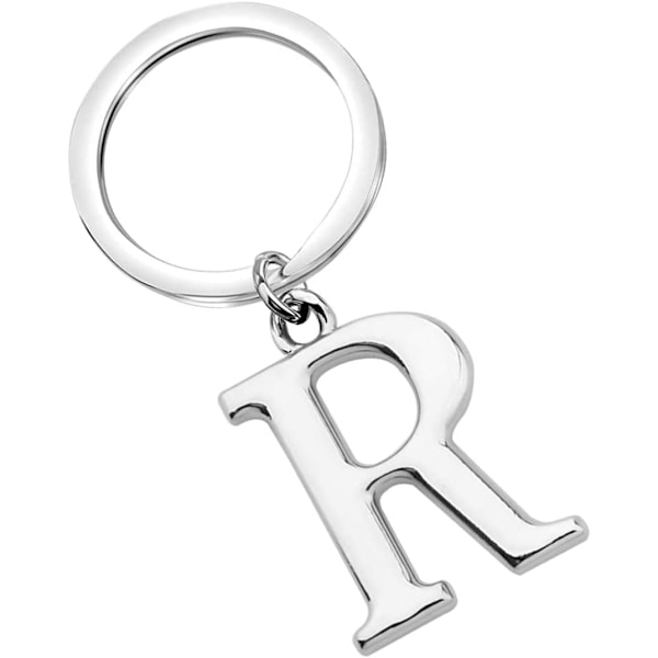 Nøglering Bogstav - Initial Alfabetet Nøglering Charm Bogstav R