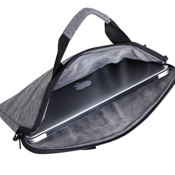 Laptopveske med flere rom Oxford-stoff Laptop Tote Bag Skulderveske Bæreveske Justerbar skulderstropp Passer til 15,6 tommers datamaskin Håndveske