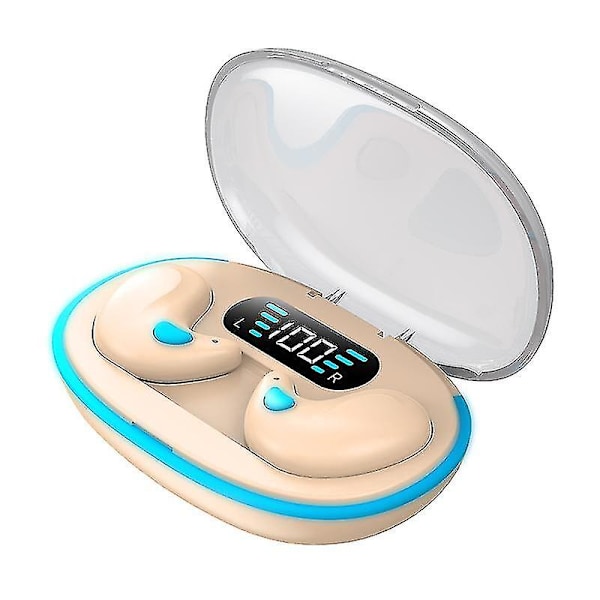 Komfortable Usynlige Trådløse Søvn Hodetelefoner Xinda Glow skin