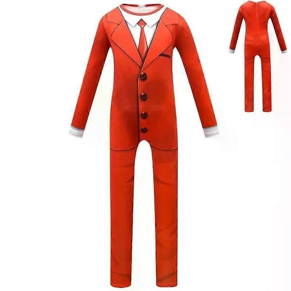 Spel Roblox Kostym Cosplay Pocket Devs-Roblox Jumpsuit Halloween Kostym 150