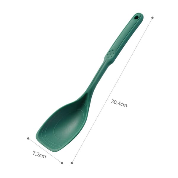Multifunktionell spatelsked för matlagning Non-Stick Värmebeständig sked för matlagning Dark Grey