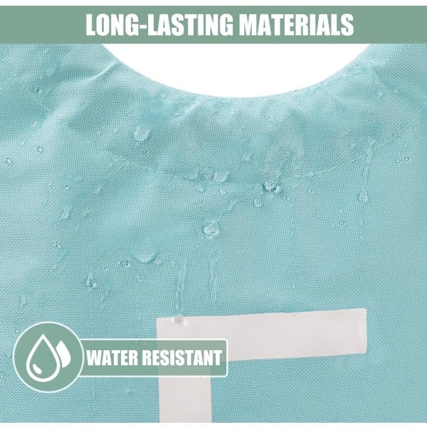 Stor tvättkorg, hopfällbar tvättkorg, fristående hög klädkorg, hopfällbar tvättkorg 90L Light Blue