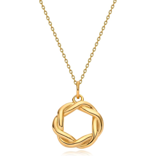 925 Sterling Silver halsband gudinna blommig halsband Design guld halsband