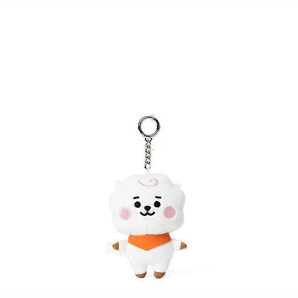 10CM Kawaii Line Friends Bt21 Sarjakuva Shooky Cooky Chimmy Rj Pehmo Riipus Jälkiruoka Sarja Avaimenperä Riipus Pehmo Nukke Koriste pendant27 10CM