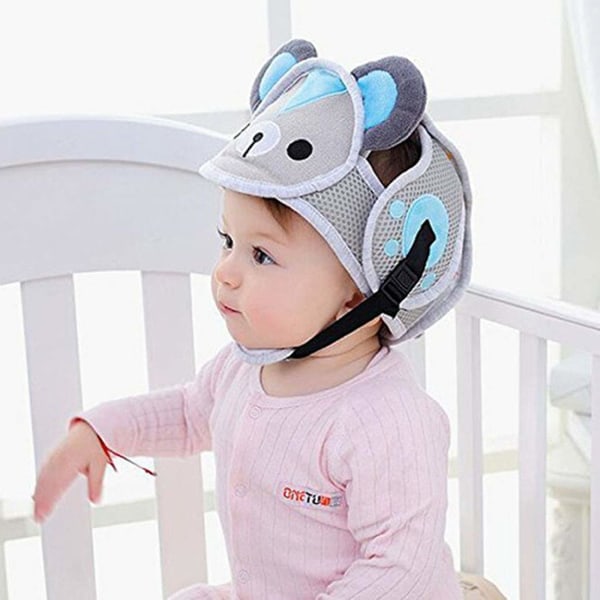 Baby Säkerhetshjälm Huvudskydd Toddler Justerbar Mjuk