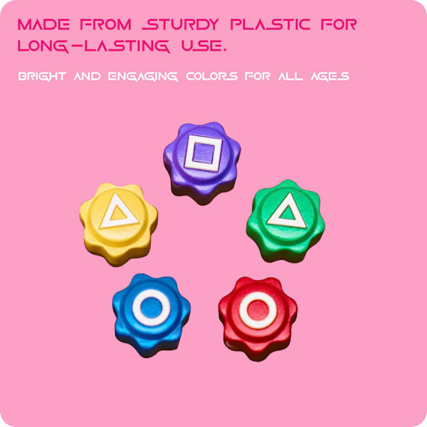 Koreanskt Traditionellt Gonggi-spel - Jack Stone-set Inspirerat av Squid Game 2 (5 st + Bas)
