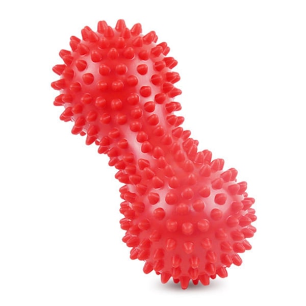 PVC Jordnötsformad Spikig Massageboll Fasciaboll för Utomhus- och Inomhus Träningsövningar