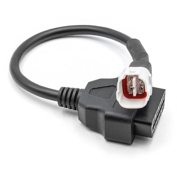 Adapterkabel OBD 4-pins diagnostikkontakt til OBD2 Passer for Yamaha motorsykkel