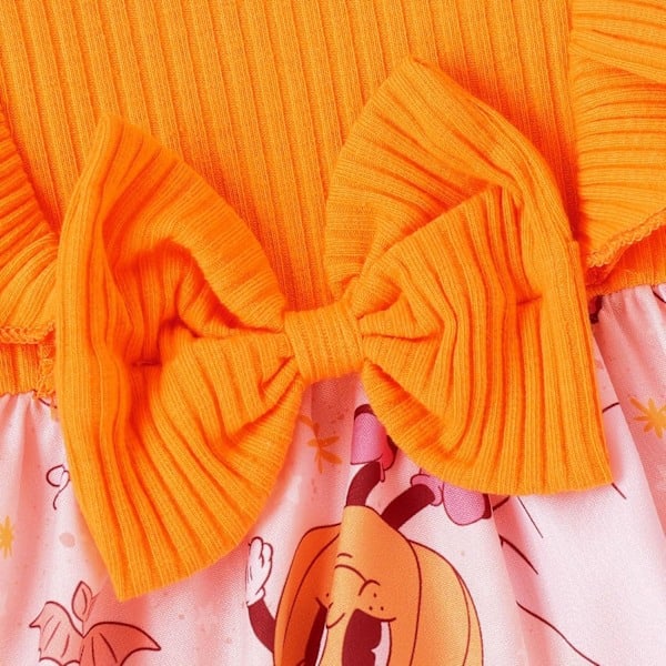 Sparkdräkt för små flickor, Nyfödd Halloween-kostym Flicka Pojke Första Halloween-outfit Skelett-kostym Baby Barn Jumpsuit (70 cm)