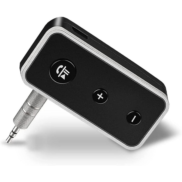 Bluetooth adapter Car Aux Bluetooth 5.0 med handsfree-samtal trådlös mottagare