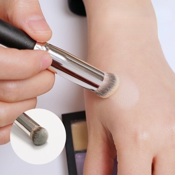 Sminkborste Foundation Concealer Bevel Makeup Verktyg 270 Concealer Brush 270Concealer Brush