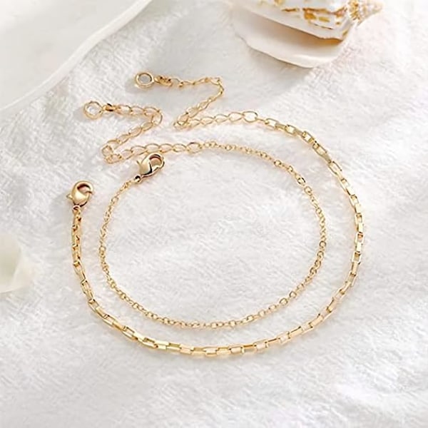 Guldbelagt Dråbeformet Armring 5