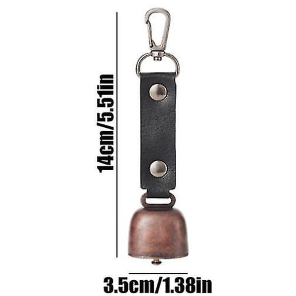 Bjällror för vandrare Högt björnrepellent bjällra för vandrare Högt vandringsbjällra Svart Black