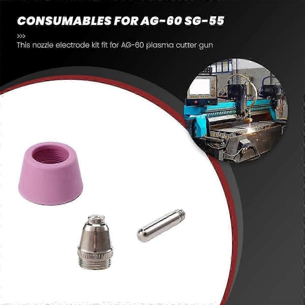 50 st Plasmaskärare Kit För -60 -55 WSD-60 Passar CUT-60 LGK-60