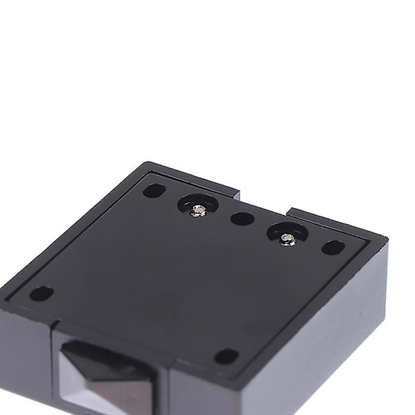 Skåpsdörrsströmbrytare Garderobsströmbrytare Klädskåpsdörrsströmbrytare Skåpsdörrsgrepp Black 1PC