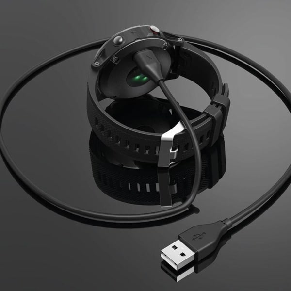 Laddare Garmin Klocka - Universal Snabbladdare Svart