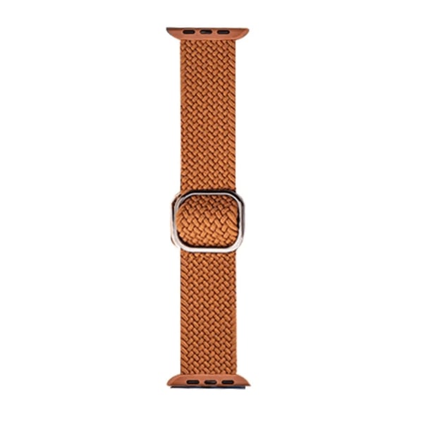 Apple Watch Armband Vävd 42mm / 44mm / 45mm / 49mm - Elastiskt Armband Orange