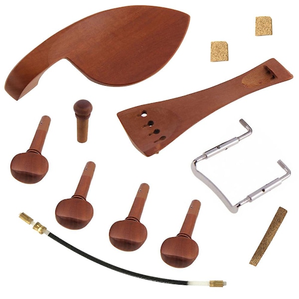 12 stk. 4/4 Violin Fiddle Stemmepinde Endpin Haleplade Beslag Luthier Værktøjssæt