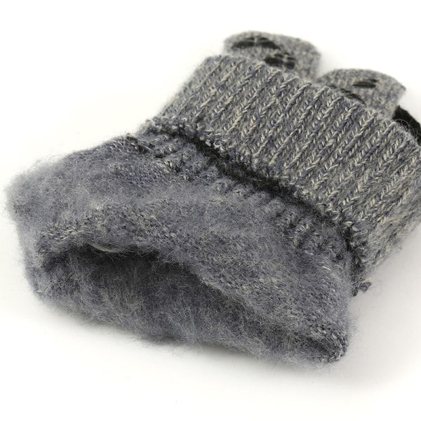 Varme Touch Handsker Vinter Handsker Grå/sort