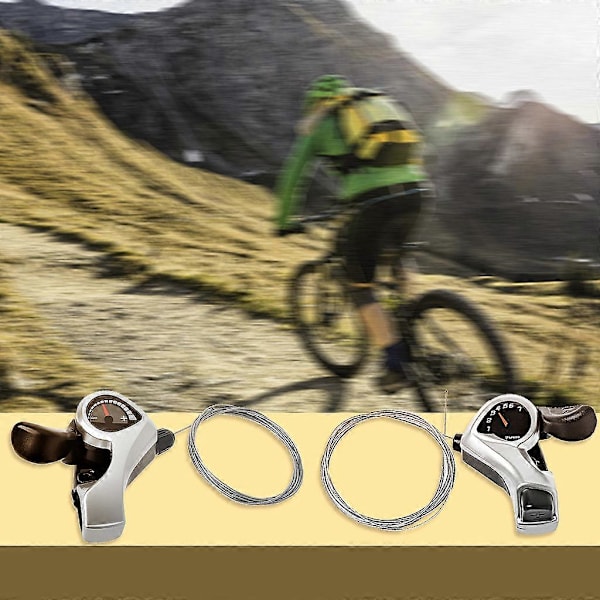 Polkupyörän vasen/oikea vaihtaja kolmelle 3/6/7-vaihteiselle polkupyörälle Left 3 speed