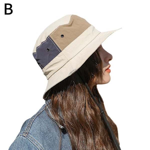 Snabbtorkande Vattentät Unisex Fiskehatt - Perfekt för Sommarvandringar! white