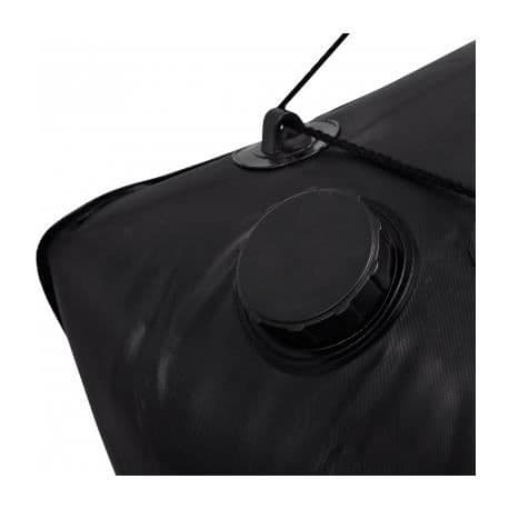 40L Solardusj for Camping og Reise - VIDAXL - Svart