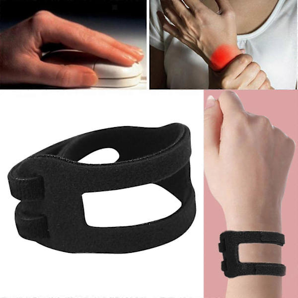 1/2 kpl TFCC Rannetuki Kyynärvarren Puolella Rannekivun Vähentämiseen Säädettävä Nauha Fitness- ja Urheilulajeihin 1PCS