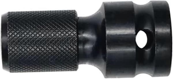 Hurtigskifteadapter Elektrisk Skruenøgle 1/2 tomme til 1/4' Hex Socket Konverter Adapter til Skraldenøgle