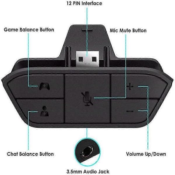 Xbox Trådløst Bluetooth Headsett Adapter Spillheadsett Bluetooth Sender For Konsoller