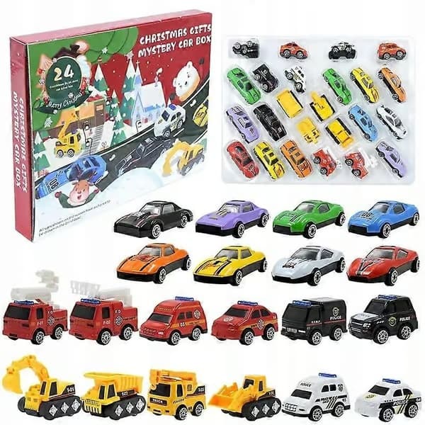 Joulukalenteri 24 osaa autot