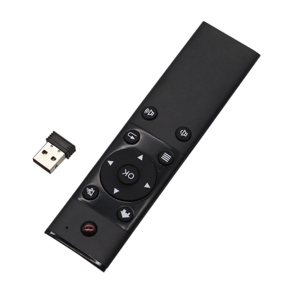 Fly Air Mouse Fjernbetjening 2.4GHZ Trådløs Fjernbetjening med USB-modtager til TV-boks Fjernbetjening Afstand 10M