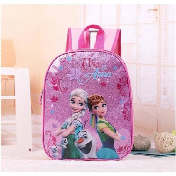 Frozen Ryggsekk Skolesekk 3-pakks Bursdagsgave pink